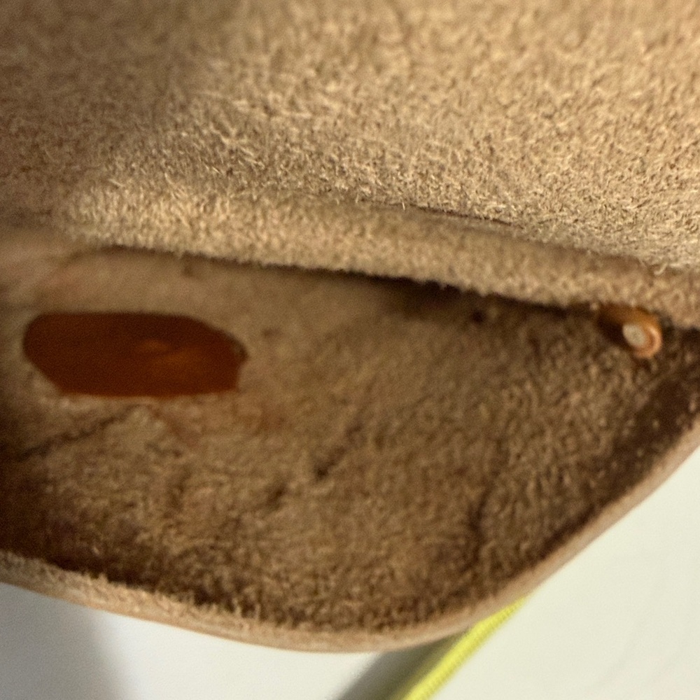 Cueropapel  & tijera Brown Leather Crossbody Bag - Picture 7 of 12
